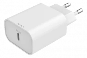 USB-C väggladdare med 20 W, vit (USBC-AC144) #Laddare