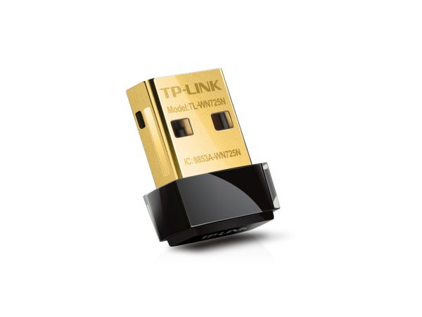 TP-Link USB-adapter, nano-storlek, 150Mbps, 802.11n, svart