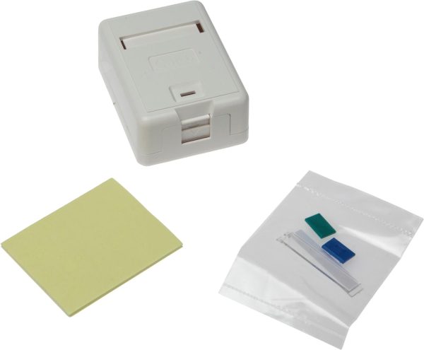 Uttagsbox 1 x RJ45