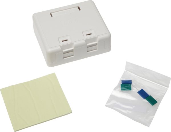 Uttagsbox 2 x RJ45
